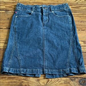 Levi's Classic Blue Denim Mini Skirt